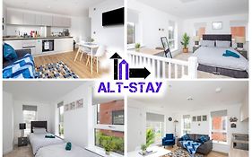 Alt-Stay - Modern 2-Bed With Ev Supply Equipment & Parking - Near Ring Road & M621 - Perfect For Contractors, Families & Long Stays